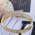 Marli Cleo Full Diamond Twist Bracelet In Yellow Gold Cleo B11 (4)