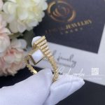 Marli Cleo Rev Diamond Ring In Yellow Gold White Agate (2)