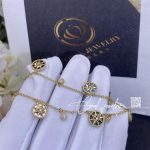 Dior Rose Des Vents Bracelet Yellow Gold, Diamonds And Ornamental Stones (8)