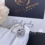 Dior Small Rose Dior Bagatelle Ring White Gold And Diamonds Jbag94055 (5)