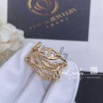 Hermes Alchimie Hermes Ring 18k Rose Gold And Diamonds (6)