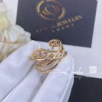 Hermes Alchimie Hermes Ring 18k Rose Gold And Diamonds (8)