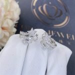 Chanel Comète Étoile Filante Earrings 18k White Gold, Diamonds J10814 (5)