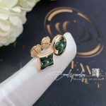 Louis Vuitton Color Blossom Bb Star Ear Stud, Pink Gold And Malachite Q96672 (5)