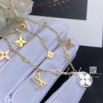 Louis Vuitton Idylle Blossom Charms Bracelet, 3 Golds And Diamonds Q95689 (3)