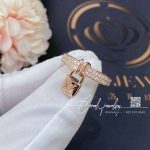 Louis Vuitton Lock It Diamonds And Gold Ring (3)