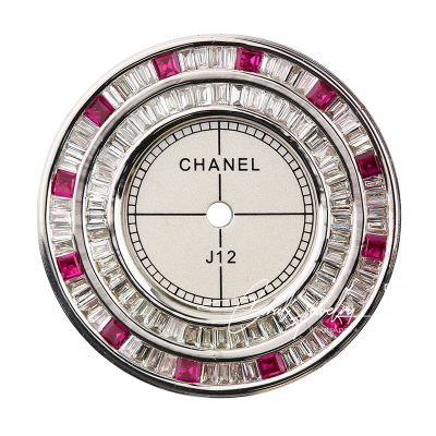 Chanel J12 33mm Baguette Cut Diamond Custom Dial