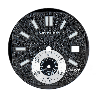 Patek Philippe 5980 Custom Black Pavé Dial