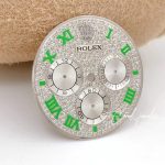 Rolex – Custom Daytona Diamond Pavégreen Arabic Numbers Custom Dial (8)