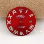 Rolex – Custom Red Color Diamond Dial For Datejust 41 (1)