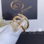 Cartier Juste Un Clou Cufflinks Rose Gold Diamonds Og000236 (1)