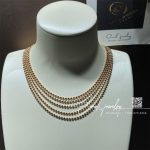 Cartier Agrafe Necklace Small Model Rose Gold Diamonds Ref. N7424425 (11)