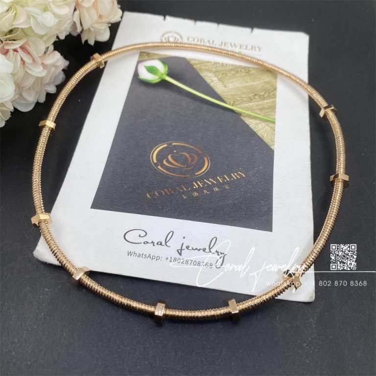 Cartier Ecrou De Cartier Necklace Rose Gold N7424398 (4)