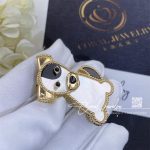 Van Cleef & Arpels Lucky Animals Dog Clip Yellow Gold, Mother Of Pearl, Onyx Vcarp2au00 (6)