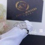 Van Cleef & Arpels Sweet Alhambra Ring White Gold, Diamond Vcaro85800 (4)