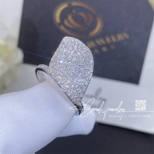 Pasquale Bruni Aleluiá Ring In 18k White Gold With White Diamonds (5)