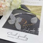 Pasquale Bruni Giardini Segreti Bracelet In 18k White Gold With Diamonds, Small Flower (16)