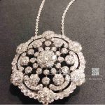 Van Cleef & Arpels Snowflake Clip And Pendant Platinum, Diamond Vcarp39900 (8)