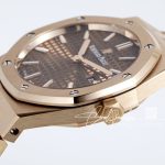 Replica Audemars Piguet Royal Oak Lady 33mm 8f Ss & Rg Brown Dial Swiss Quartz (6)