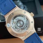 Replica Gsf Hublot Classic Fusion Stainless Steel 33mm Blue Dial Swiss Quartz Movement Watch (6)