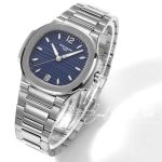 Replica Patek Philippe Nautilus Nautilus 7118 Lady 3kf Ss Blue Dial Swiss 324 Sc (4)