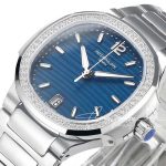 Replica Patek Philippe Nautilus 7118 Lady 3kf Ss Blue Dial Diamond Bezel Swiss 324 Sc (3)