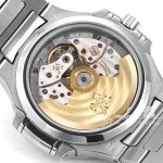 Replica Patek Philippe Nautilus 7118 Lady 3kf Ss Gray Dial Diamond Bezel Swiss 324 Sc (7)