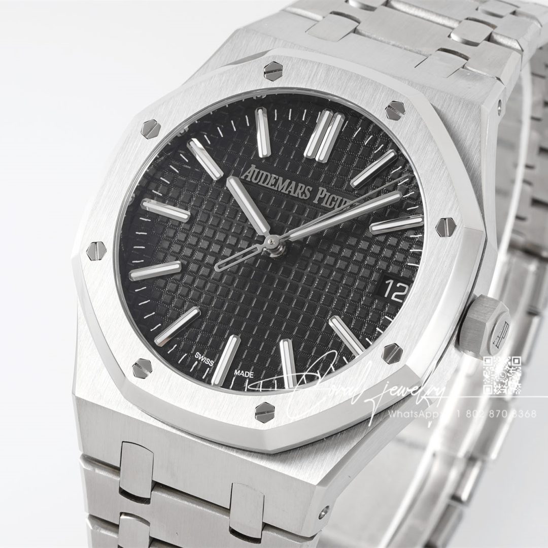 Replica Audemars Piguet Royal Oak 15510 41mm Apsf Black Dial Swiss 4302 (3)