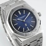 Replica Audemars Piguet Royal Oak Extra Thin 39mm 15202 Zf Ss Gradient Blue Dial Swiss 2121 (2)