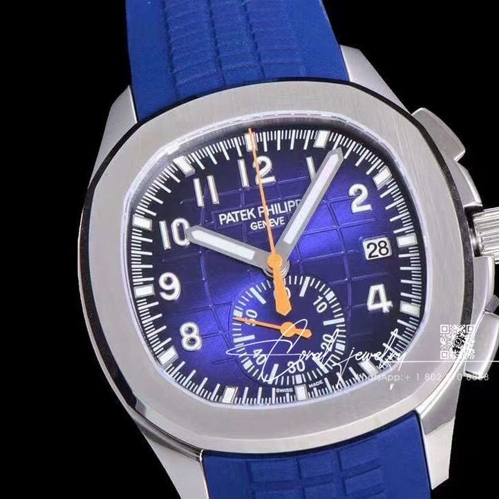 Replica Patek Philippe Aquanaut 5968 Omf Ss Blue Dial Swiss Ch 28 520 (2)