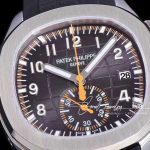 Replica Patek Philippe Aquanaut 5968 Omf Ss Brown Dial Black Strap Swiss Ch 28 520 (5)