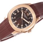 Replica Patek Philippe Aquanaut Jumbo 5167r 001 Zf V3 Rg Brown Dial Swiss 324sc (4)