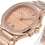 Replica Patek Philippe Ladies Nautilus 71181200r Pf Rg & Diamonds Rg Dial Swiss 324sc (3)