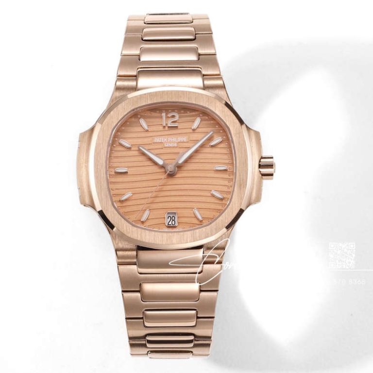 Replica Patek Philippe Ladies Nautilus 71181200r Pf Rg Rg Dial Swiss 324sc (1)