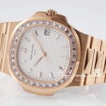 Replica Patek Philippe Nautilus 5711 Ppf V4 Rg & Diamond White Dial Swiss 324sc (4)