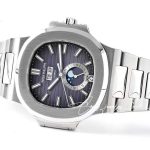 Replica Patek Philippe Nautilus Annual Calendar Moonphase 57261a Ppf Ss Gray Dial Swiss 324 (11)