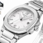 Replica Patek Philippe Nautilus Ladies 70101g 001 Grf Ss & Silver Dial Swiss Quartz E23 250 S C (2)