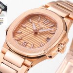 Replica Patek Philippe Nautilus Ladies 70101r 011 Grf Rg & Rose Dial Swiss Quartz E23 250 Sc (2)