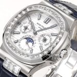 Replica Patek Philippe Nautilus Perpetual Calendar 5740 Ppf White Dial Diamond Bezel Swiss 240 Ps (4)