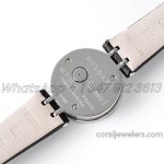 Replica Bvlgari B.zero Bvf Mop Dial In Steel On Black Leather Strap (9)