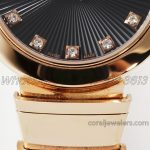 Replica Bvlgari Lvcea Bvf Black Dial In Rose Gold (4)