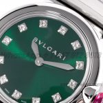 Replica Bvlgari Lvcea Bvf Emerald Green Dial In Steel (3)