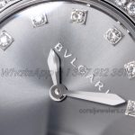 Replica Bvlgari Lvcea Bvf Grey Dial In Steel With Diamond Bezel (4)