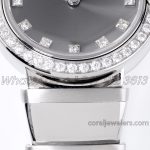 Replica Bvlgari Lvcea Bvf Grey Dial In Steel With Diamond Bezel (5)