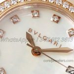 Replica Bvlgari Lvcea Bvf Mop Dial In Rose Gold With Diamond Bezel (3)