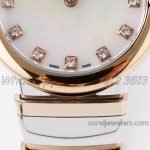 Replica Bvlgari Lvcea Bvf Mop Dial In Rose Goldsteel (4)