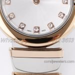 Replica Bvlgari Lvcea Bvf Silver Dial In Rose Goldsteel (4)