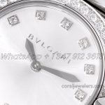 Replica Bvlgari Lvcea Bvf Silver Dial In Steel With Diamond Bezel (4)