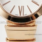 Replica Bvlgari Lvcea Bvf White Dial In Rose Gold (4)