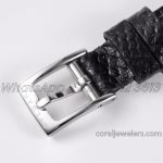 Replica Bvlgari Serpenti Bvf Black Dial In Steel On Double Wrap Leather Watch (9)